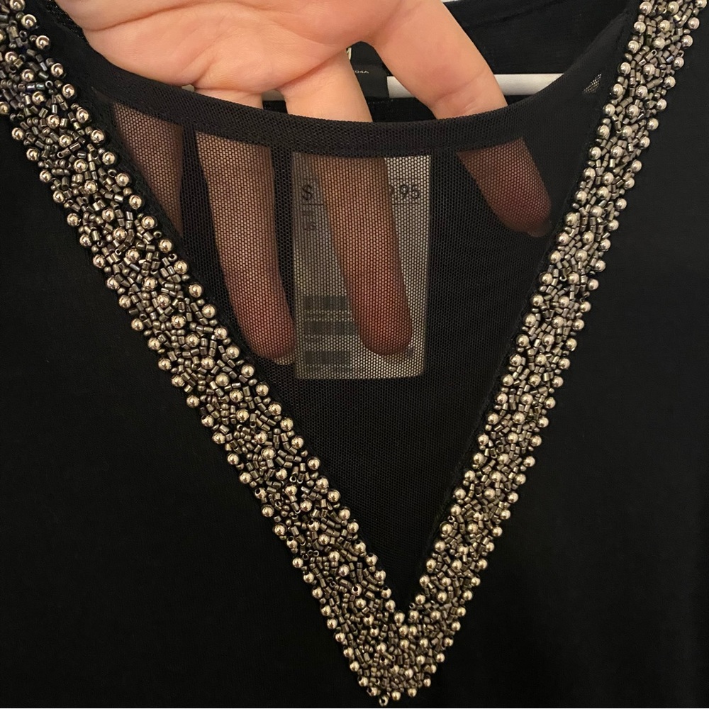 NWT H&M Dress black size L - Picture 3 of 4